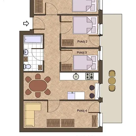 홈스테이 Citystay Modern 5 Min Plaza! *